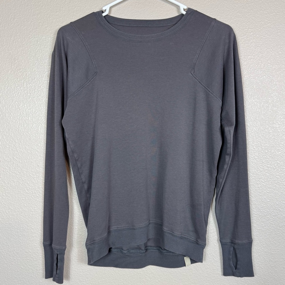 Lunya restore long sleeve Loose‎ fit tee EUC XS H